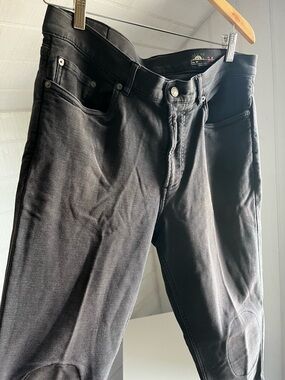 Faherty Men's Black Slim Straight Jeans